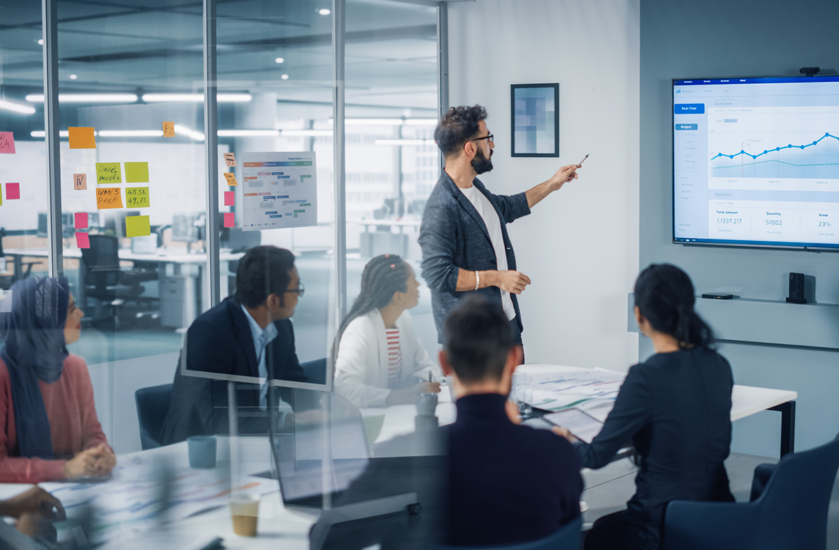 Extended development team working in collaborative environment